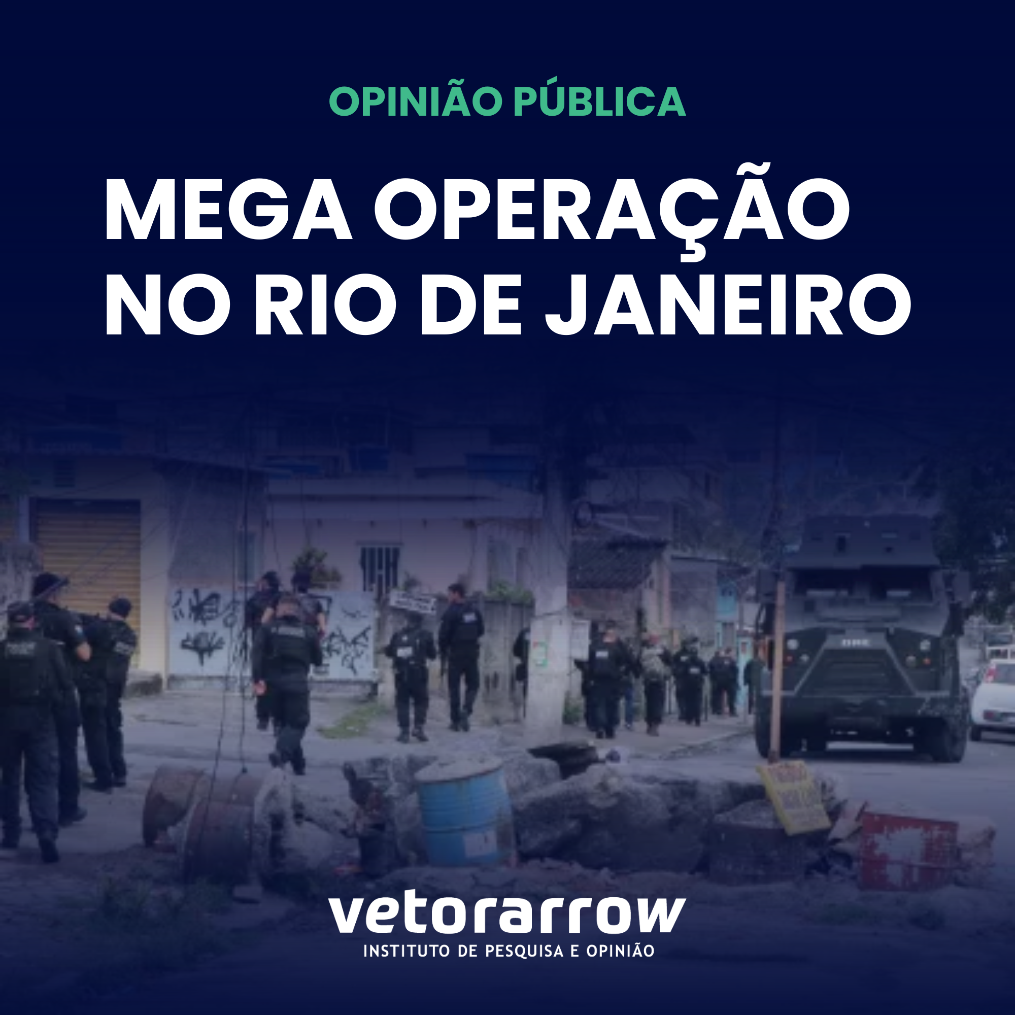 Pesquisa de Opinião Pública – (Mega Operação 29.10.2025)
