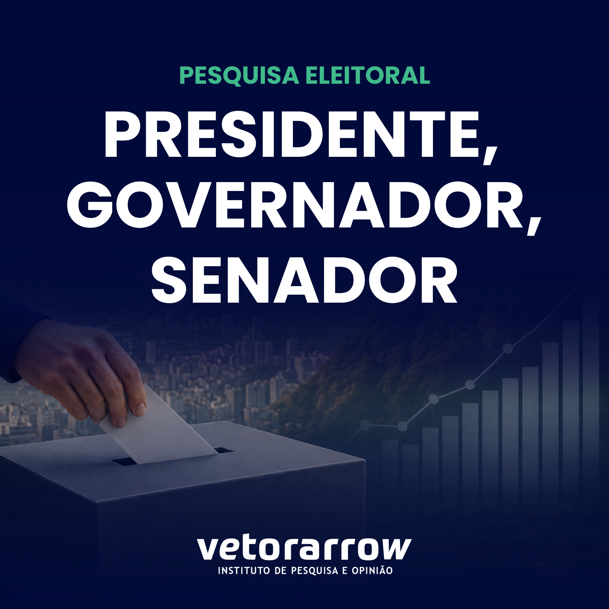 Pesquisa. Presidente, Governador, Senador. (08/05/2026)